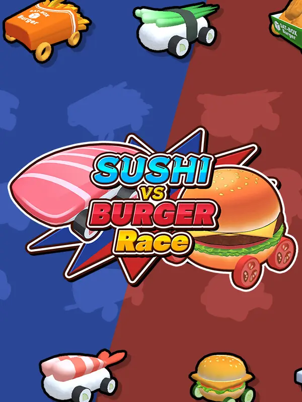 Sushi vs. Burger Race