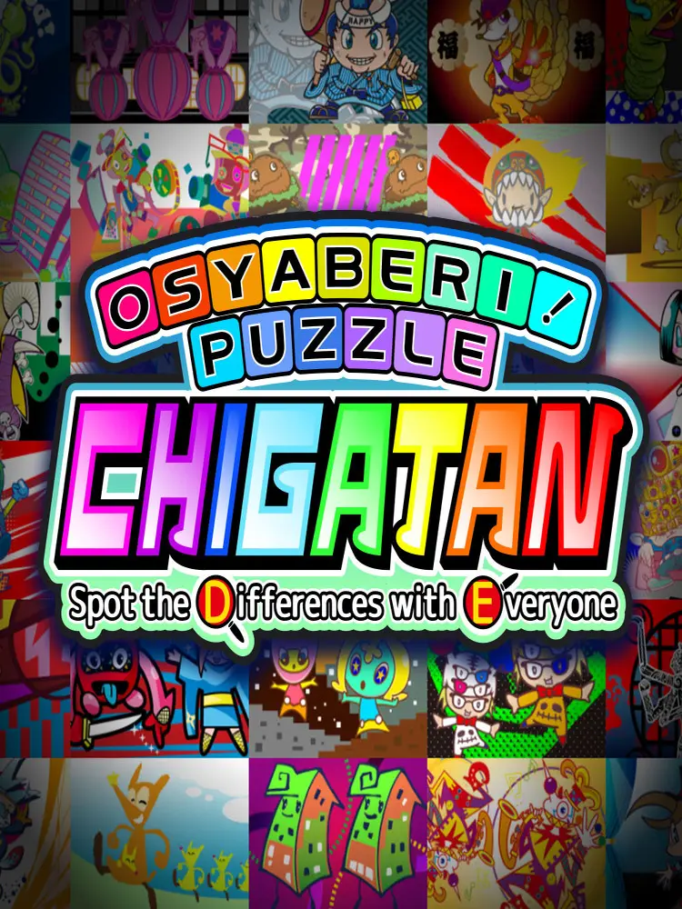 Osyaberi! Puzzle Chigatan: Spot the Differences with Everyone