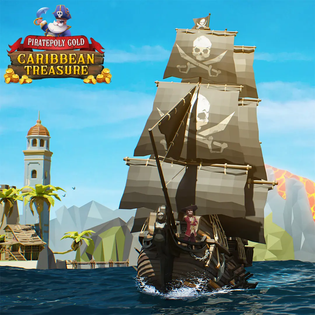 Piratepoly Gold: Caribbean Treasure
