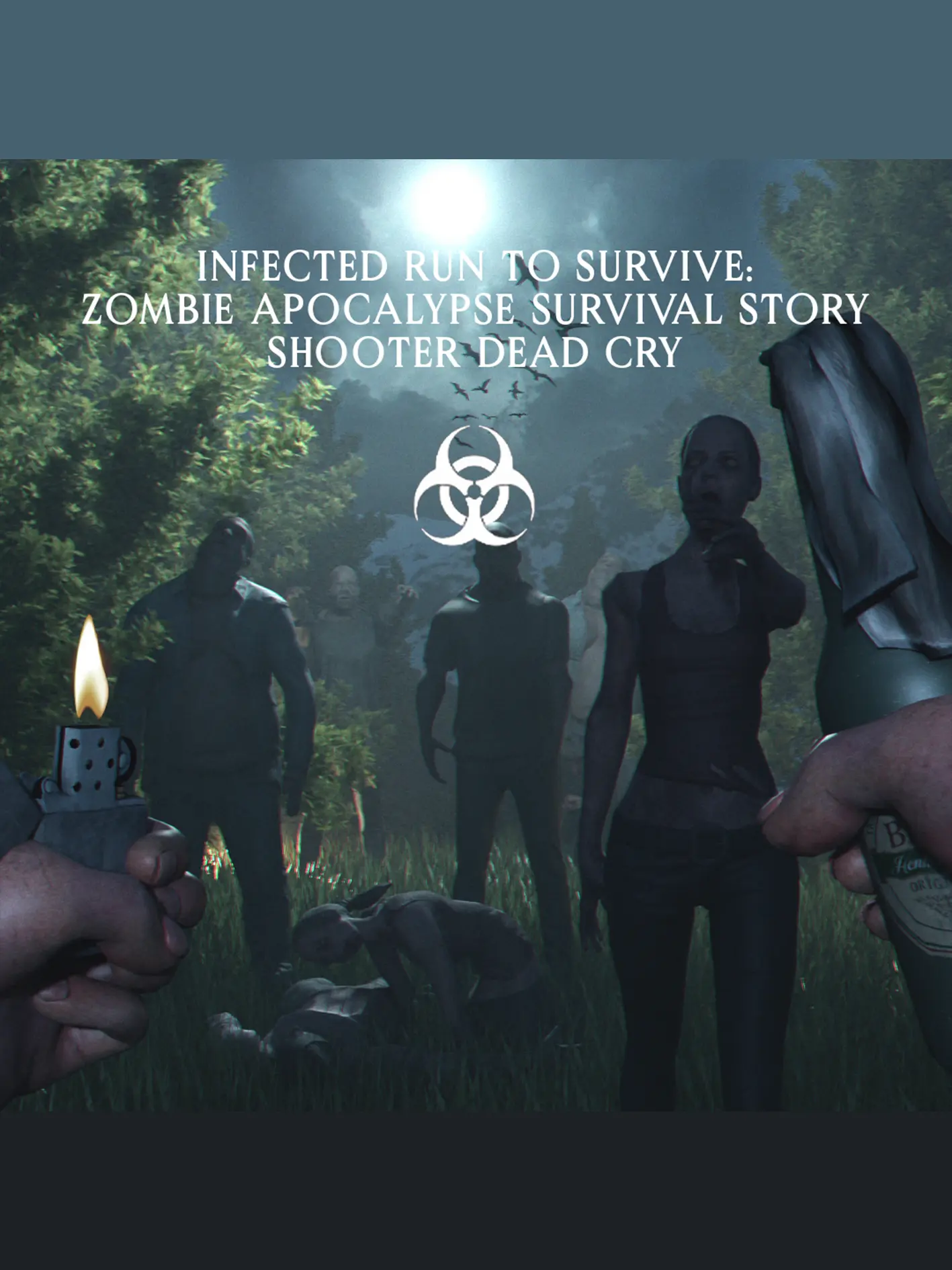 Infected run to Survive: Zombie Apocalypse Survival Story Shooter Dead Cry