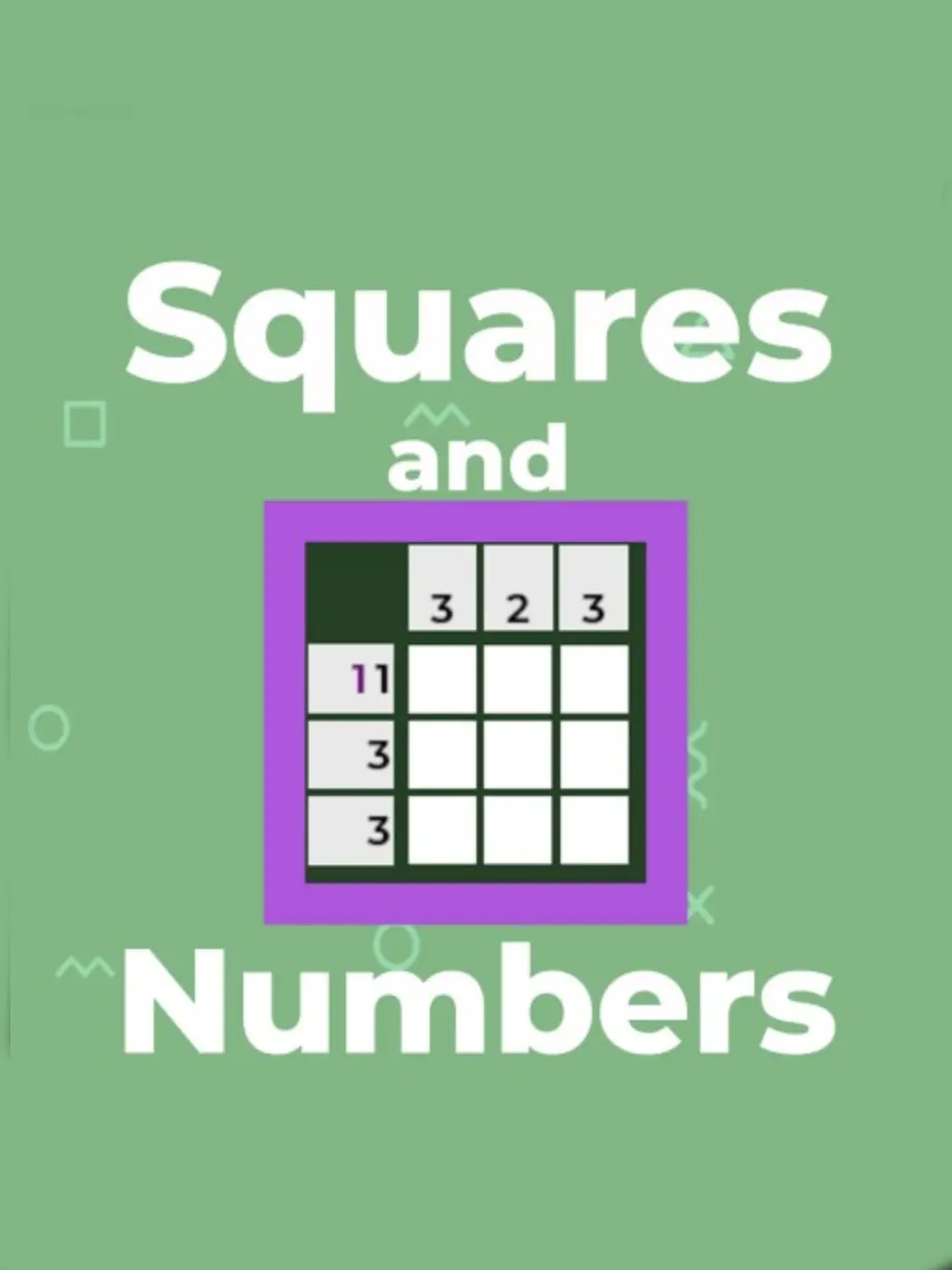 Squares and Numbers